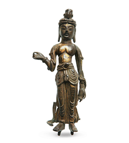 金銅菩薩立像